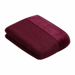 Duschtücher>VOSSEN Duschtuch Pure rot