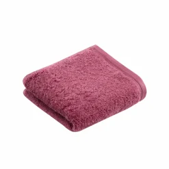 VOSSEN Gästetuch Vegan Life pink^ Gästetücher