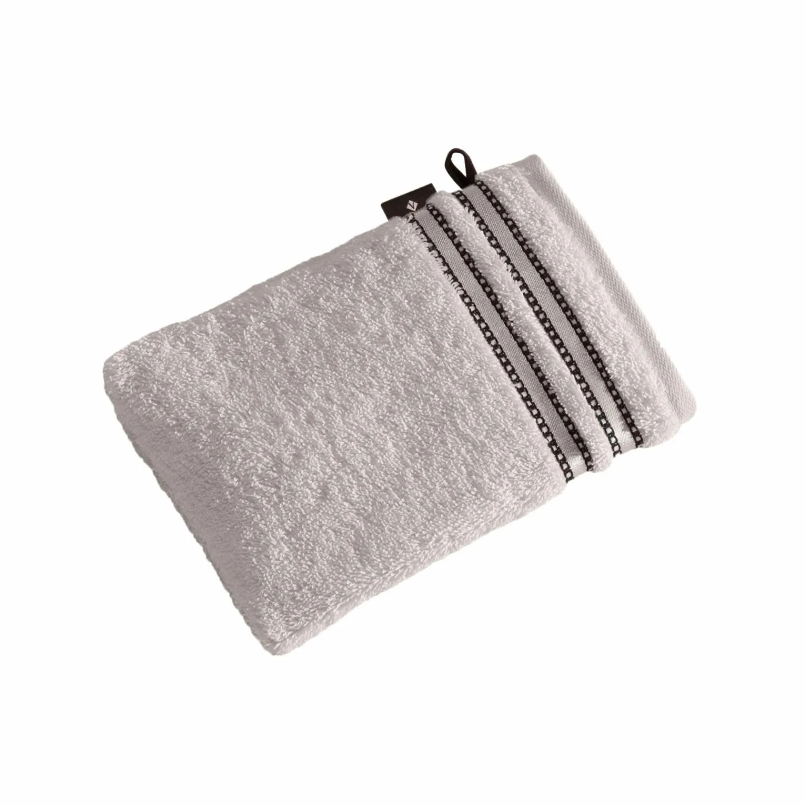 Waschhandschuhe>VOSSEN Waschhandschuh Cult de Luxe grau