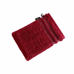 Waschhandschuhe>VOSSEN Waschhandschuh Cult de Luxe rot