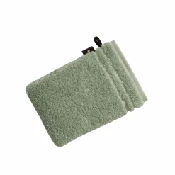 VOSSEN Waschhandschuh Vienna Style grün^ Waschhandschuhe