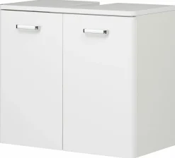 Badmöbel> Waschbeckenunterschrank weiß