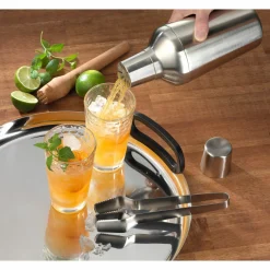 WMF Barset 3tlg silberfarben^ Barzubehör
