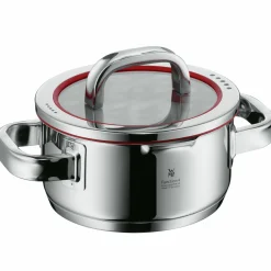 Töpfe>WMF Bratentopf m. Deckel 16cm silberfarben