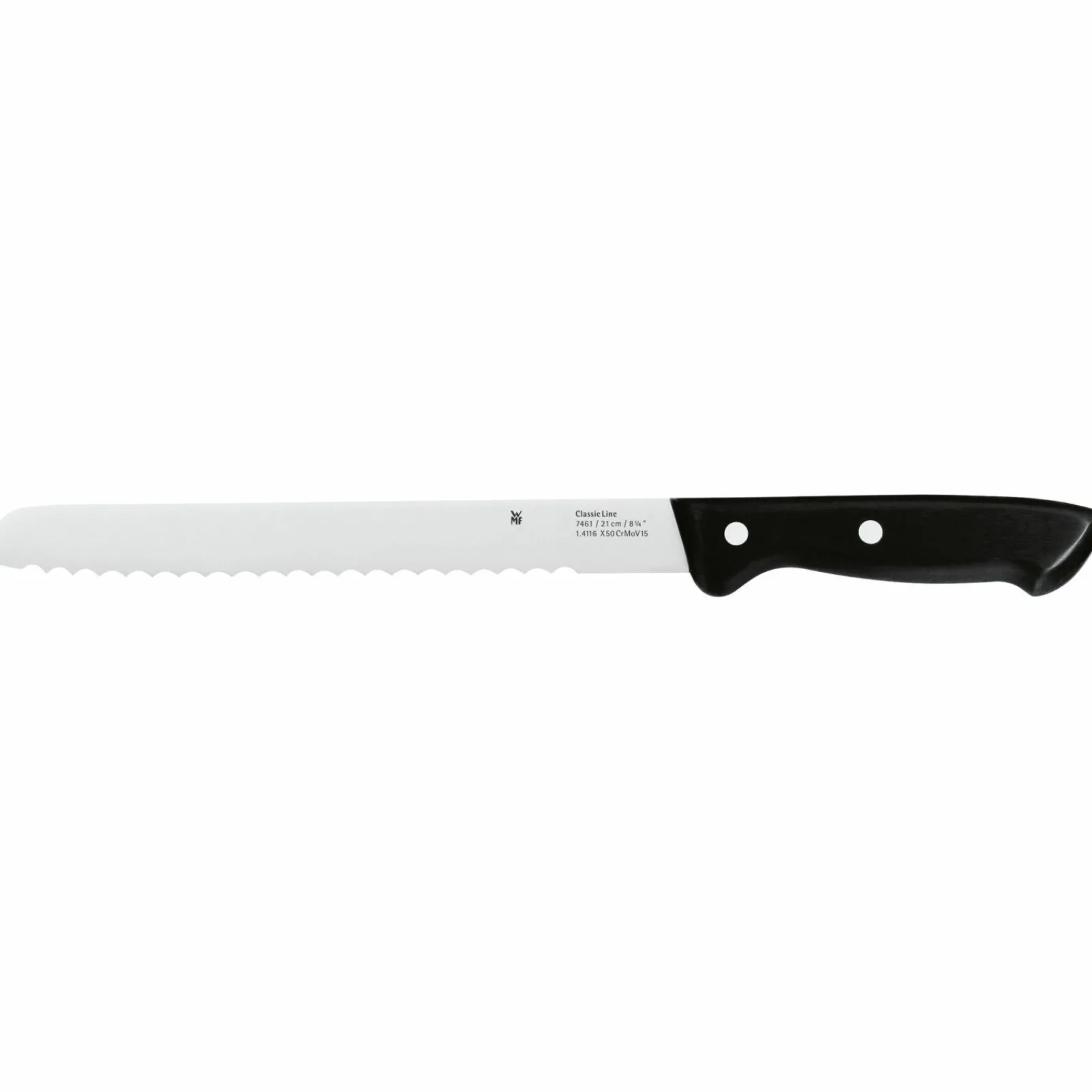 WMF Brotmesser 34cm schwarz^ Küchenmesser