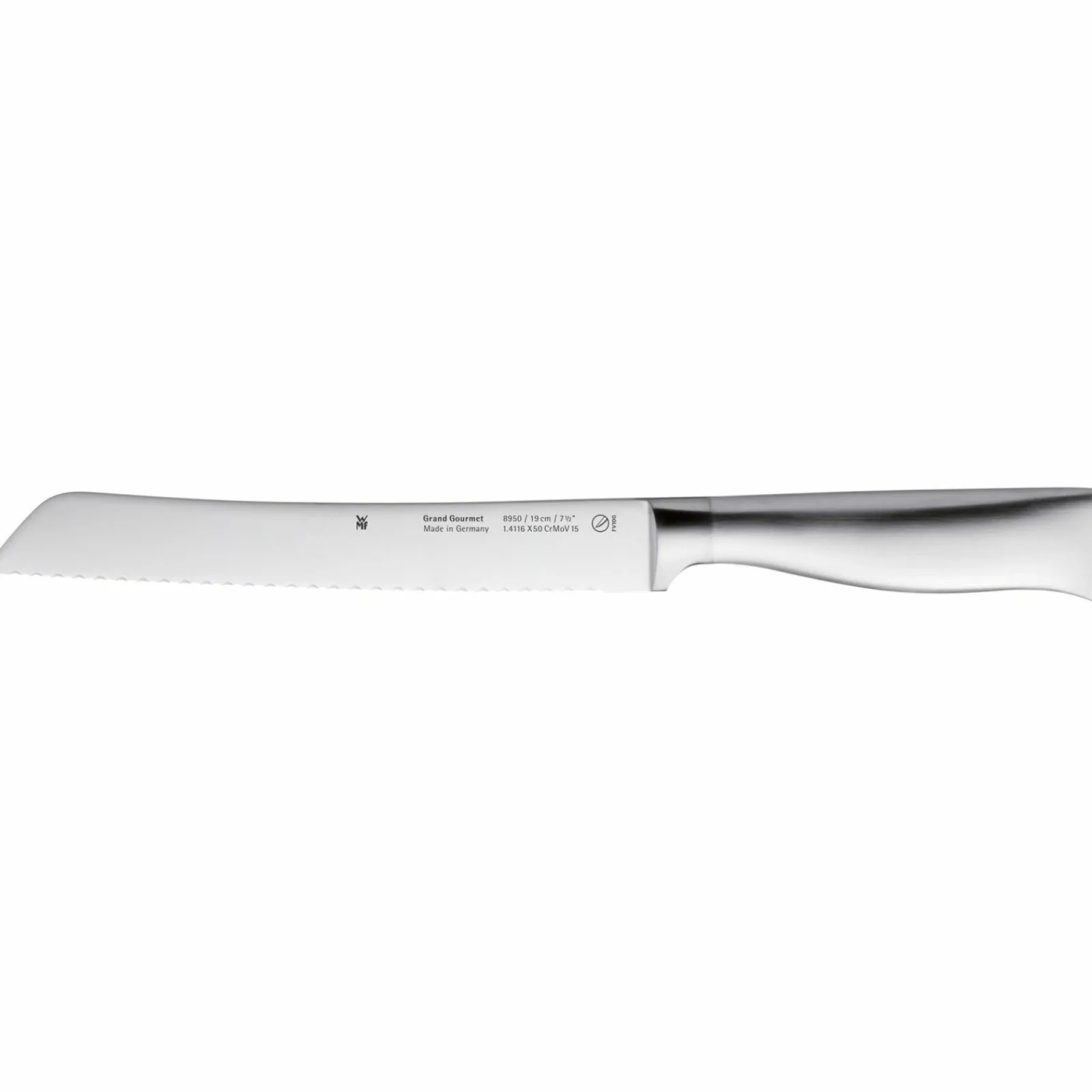 Küchenmesser>WMF Brotmesser 19cm silberfarben