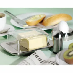 WMF Butterdose silberfarben^ Küchenzubehör