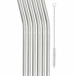 WMF 6er Trinkhalm 22cm transparent^ Barzubehör