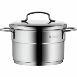WMF Fleischtopf m. Deckel 14cm silberfarben^ Töpfe