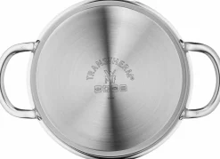 WMF Fleischtopf m. Deckel 14cm silberfarben^ Töpfe
