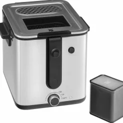 WMF Fritteuse silberfarben^ Sonstige Küchengeräte