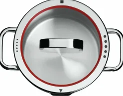 WMF Gemüsetopf m. Deckel 24cm silberfarben^ Töpfe