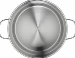 WMF Gemüsetopf m. Deckel 24cm silberfarben^ Töpfe