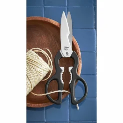 WMF Haushaltsschere 21cm schwarz^ Küchenmesser