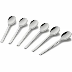 WMF Kaffeebecherlöffel-Set 6tlg silberfarben^ Löffel