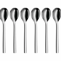 WMF Kaffeebecherlöffel-Set 6tlg silberfarben^ Löffel
