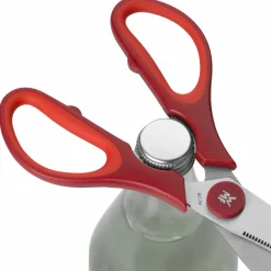 WMF Küchenschere 21cm rot^ Küchenmesser