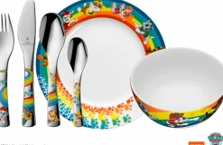 Kinderbestecke>WMF Kinderbesteckset 6tlg silberfarben
