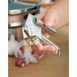 WMF Knoblauchpresse 17,5cm silberfarben^ Küchenzubehör