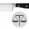 WMF Kochmesser 15cm schwarzsilberfarben^ Küchenmesser