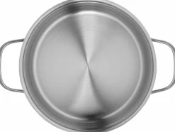 WMF Kochtopf mit Deckel 20cm silberfarben^ Töpfe