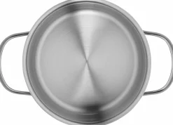WMF Kochtopf mit Deckel 16cm silberfarben^ Töpfe