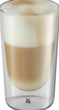 Kaffee & Teegläser|Gläsersets>WMF Latte Macchiato Glas 2tlg transparent