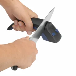 WMF Messerschärfer schwarzblau^ Küchenmesser
