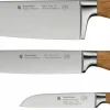 WMF Messer-Set 3tlg braun^ Küchenmesser