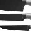 WMF Messerset 3tlg schwarzsilberfarben^ Küchenmesser