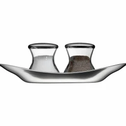 WMF Salz-/ Pfefferstreuer-Set 3tlg silberfarben^ Gewürzmühlen & Streuer