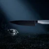 Küchenmesser>WMF Sanokumesser 18,5cm schwarzsilberfarben