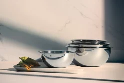WMF Schüsselset 4tlg. silberfarben^ Küchenzubehör