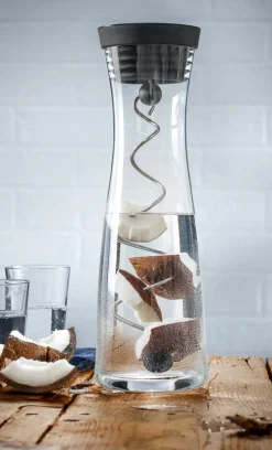 WMF Wasserkaraffe schwarztransparent^ Karaffen
