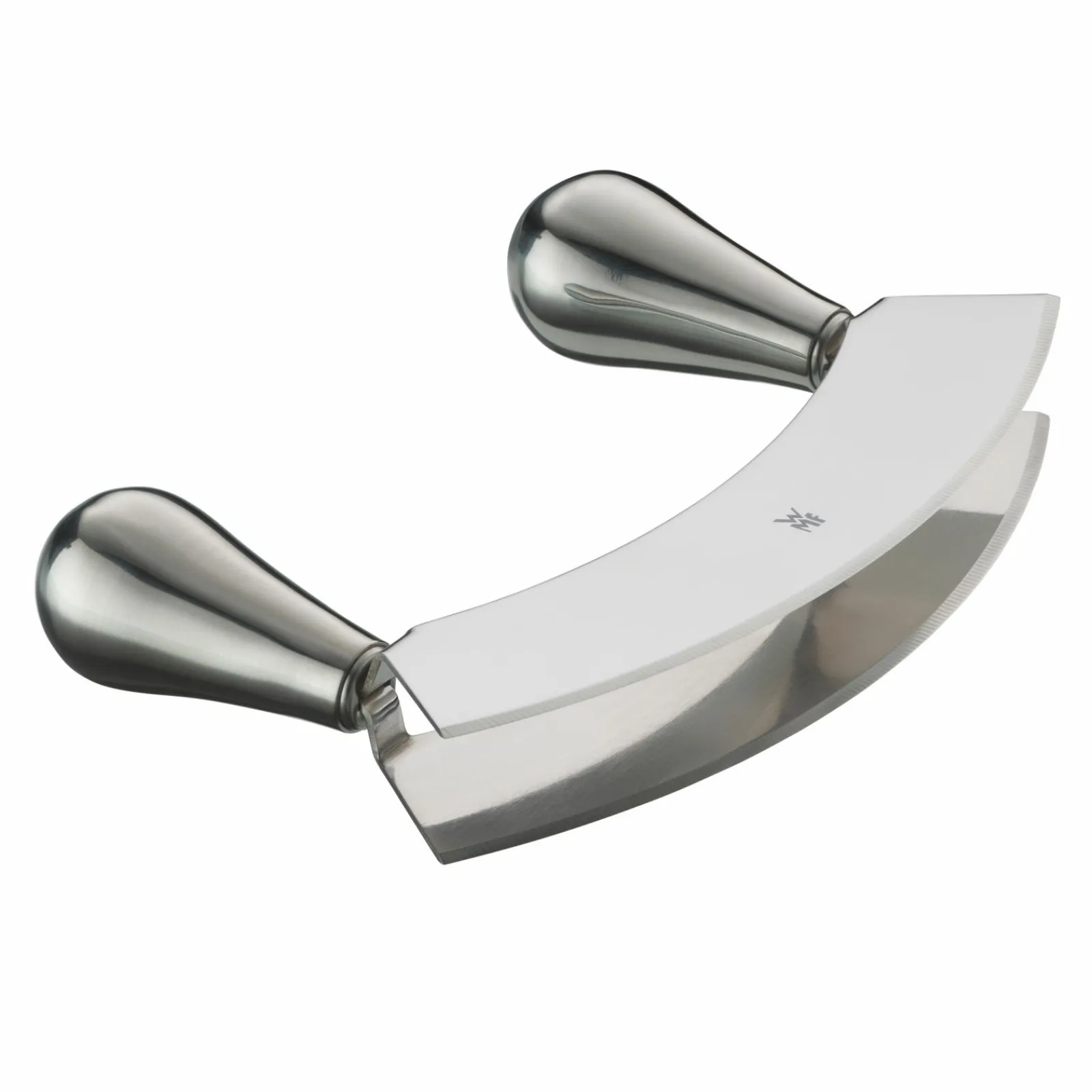 WMF Wiegemesser 2-schneidig 18cm silberfarben^ Küchenmesser