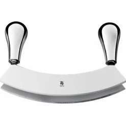 WMF Wiegemesser 2-schneidig 18cm silberfarben^ Küchenmesser