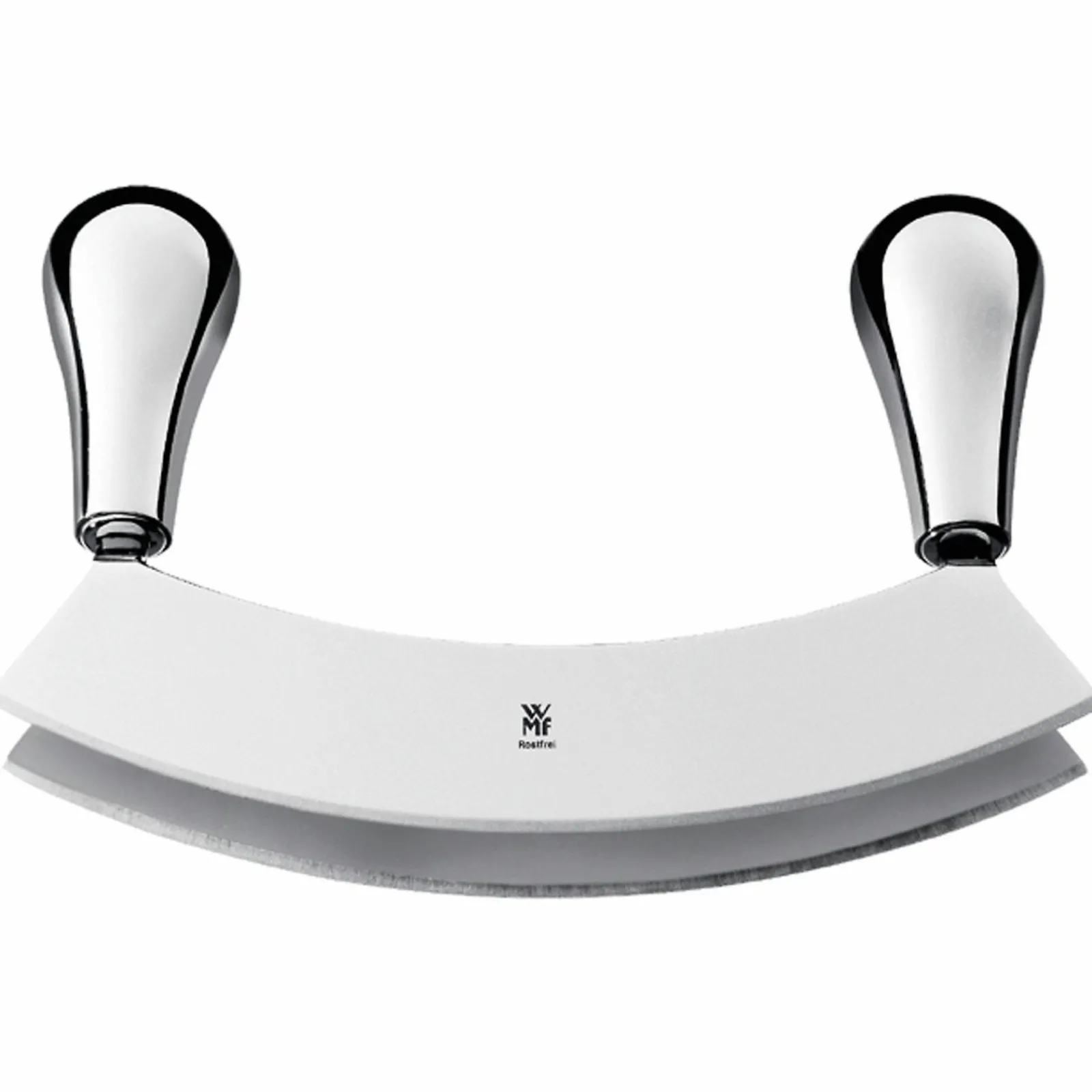 WMF Wiegemesser 2-schneidig 18cm silberfarben^ Küchenmesser