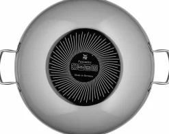 WMF Wok m. Deckel 36cm grau^ Woks