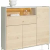 XOOON Highboard grau^ Kommoden & Sideboards