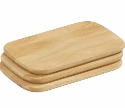 Schneidebretter>Zassenhaus 3er Schneidbrett 14,5x23cm braun