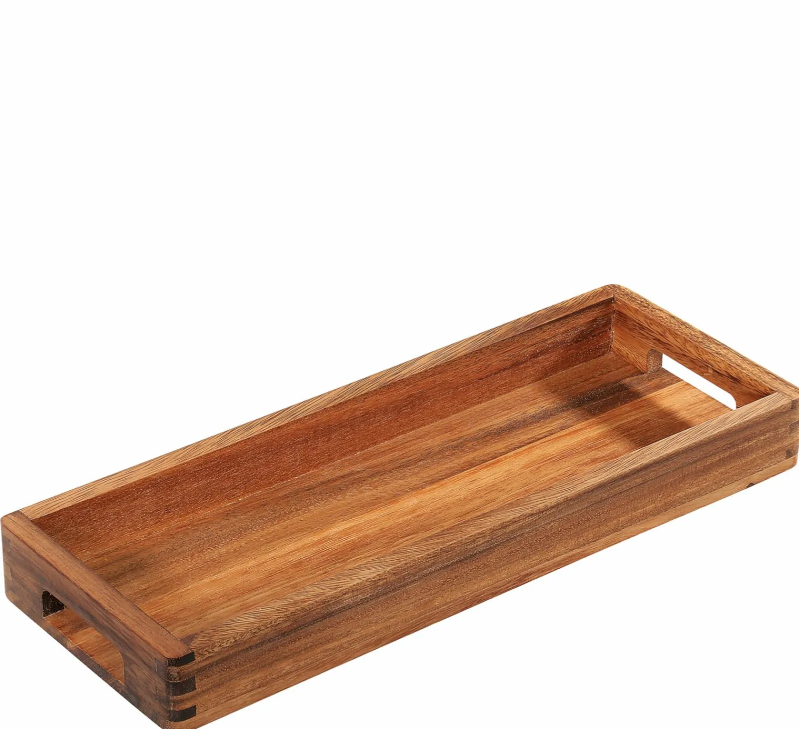Tabletts>Zassenhaus Tablett 15x40cm braun