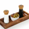 Tabletts>Zassenhaus Tablett 32x12cm braun