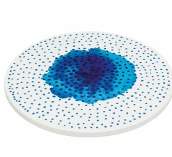 Untersetzer>Zassenhaus Untersetzer 20cm weißblau