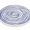 Untersetzer>Zassenhaus Untersetzer 11cm weißblau