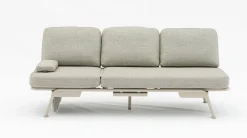 Gartensofas>ZEBRA Garten 3-Sitzer Sofa beige