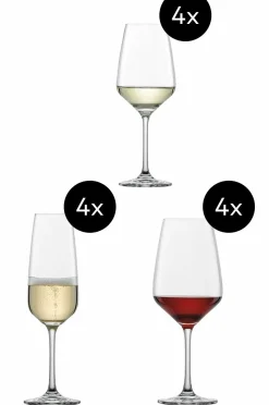 Gläsersets|Rotweingläser>Zwiesel Gläserset 12tlg. transparent