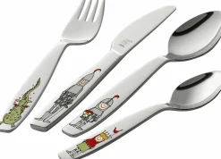 Kinderbestecke>ZWILLING Kinderbesteckset 4tlg. silberfarben