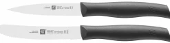 Küchenmesser>ZWILLING Messerset 2tlg. schwarz
