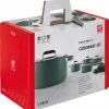 ZWILLING Topfset 5tlg. schwarzgrün^ Topfsets