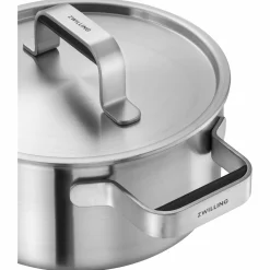 ZWILLING Topfset 5tlg. schwarzsilberfarben^ Topfsets